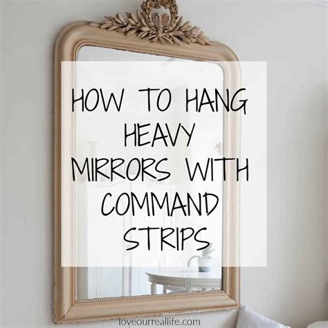 command strips for door mirror